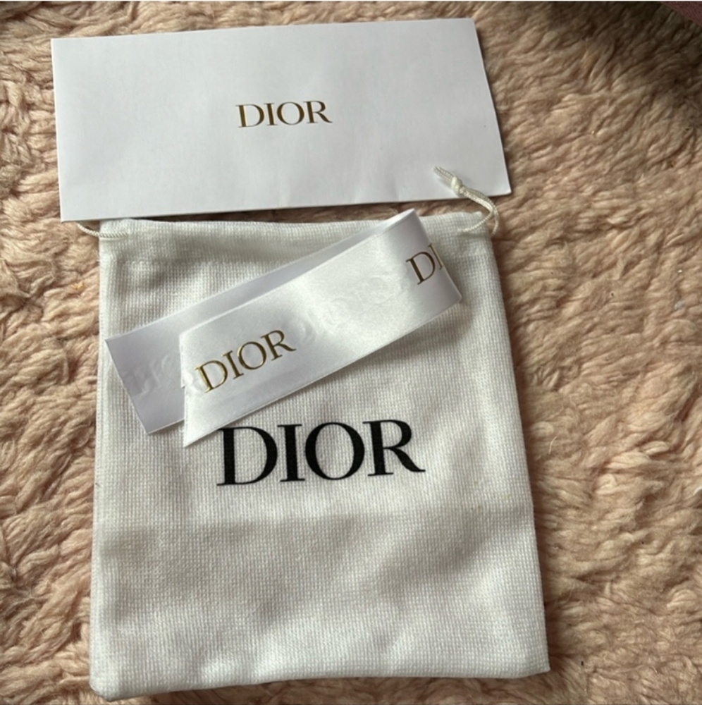 SOLD DIOR - Logo Dust Bag (White)